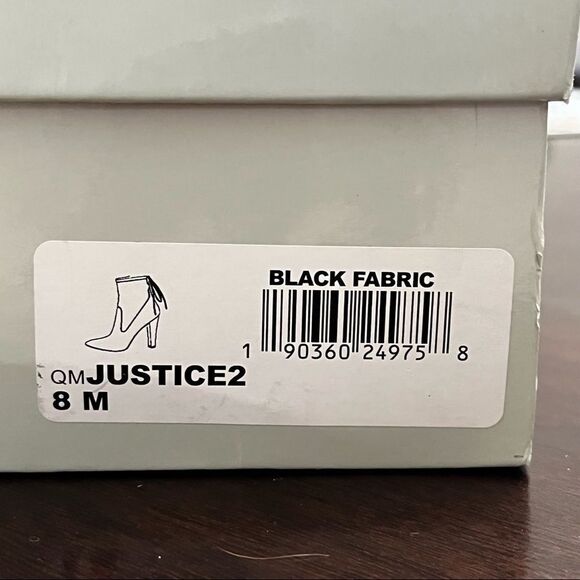 New In Box Marc Fisher Faux Suede Ankle Tie Back Boots-Justice, Size 8 Medium - Picture 8 of 13